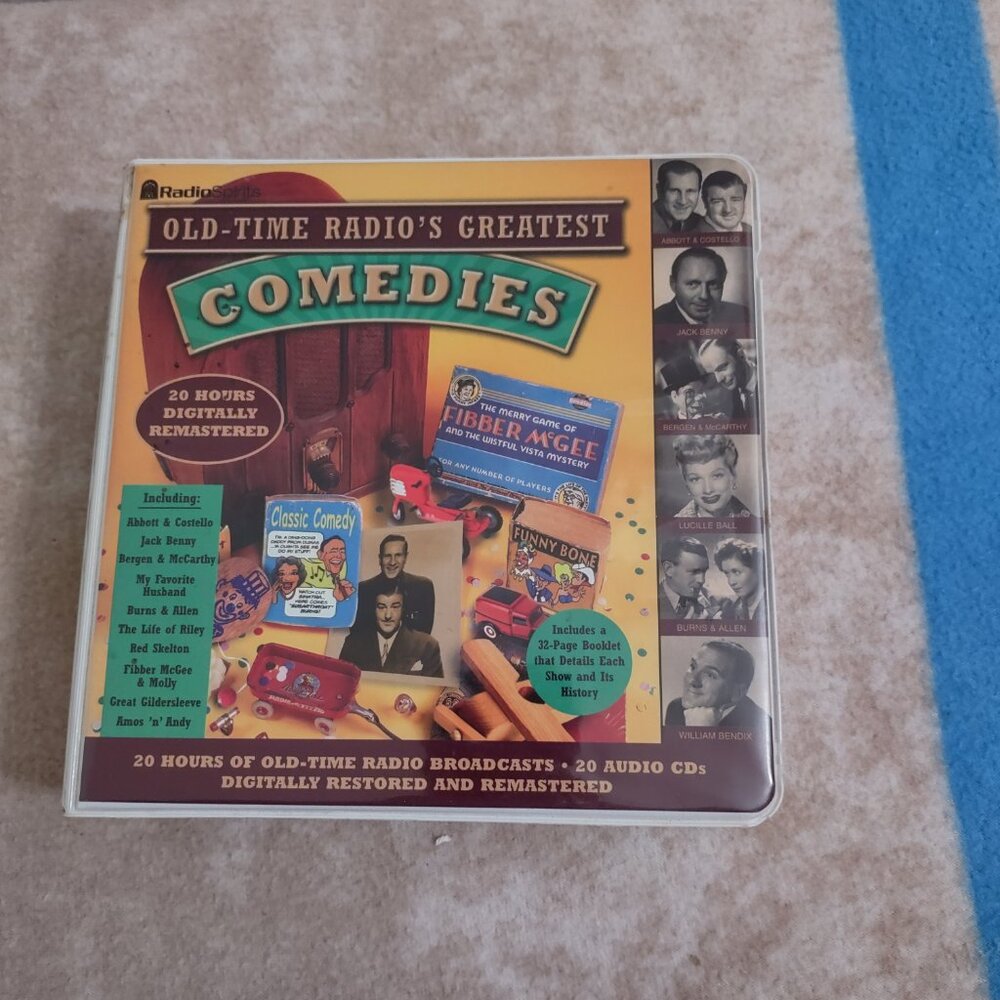 RadioSpirits, Old-Time Radio's Greatest Comedies Audio 20 C.D's